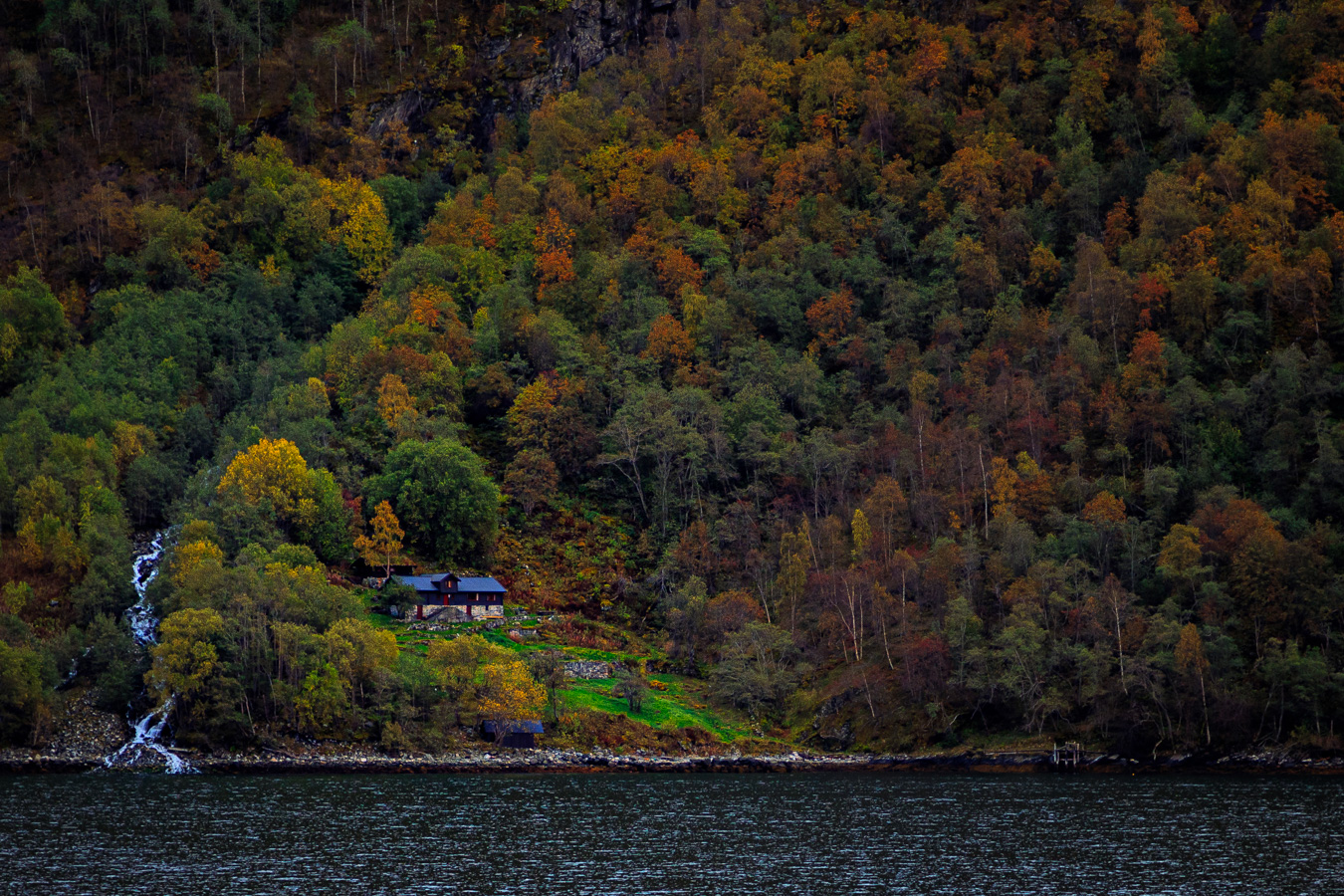 autumn in norwegian fjords