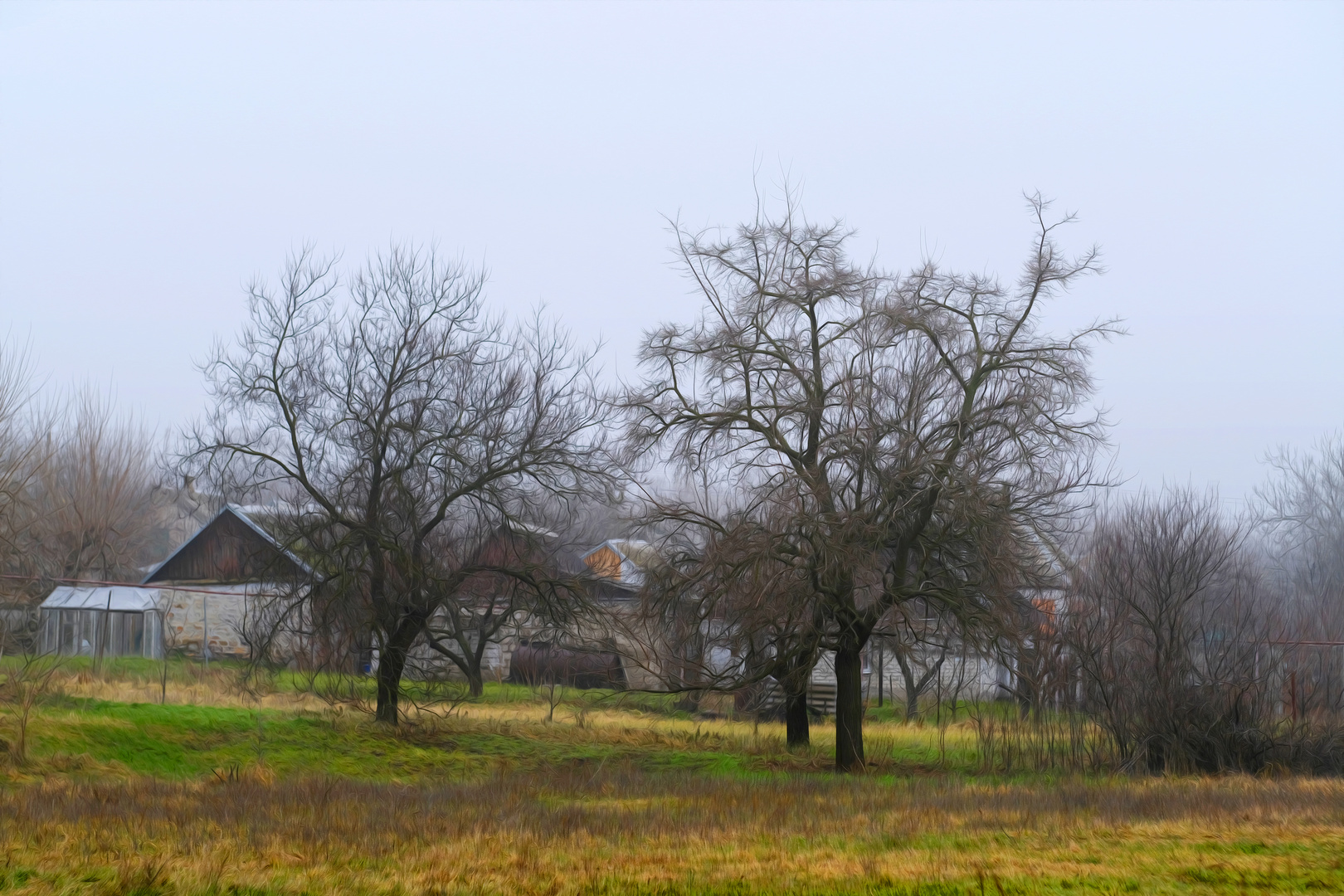 Autumn in the village