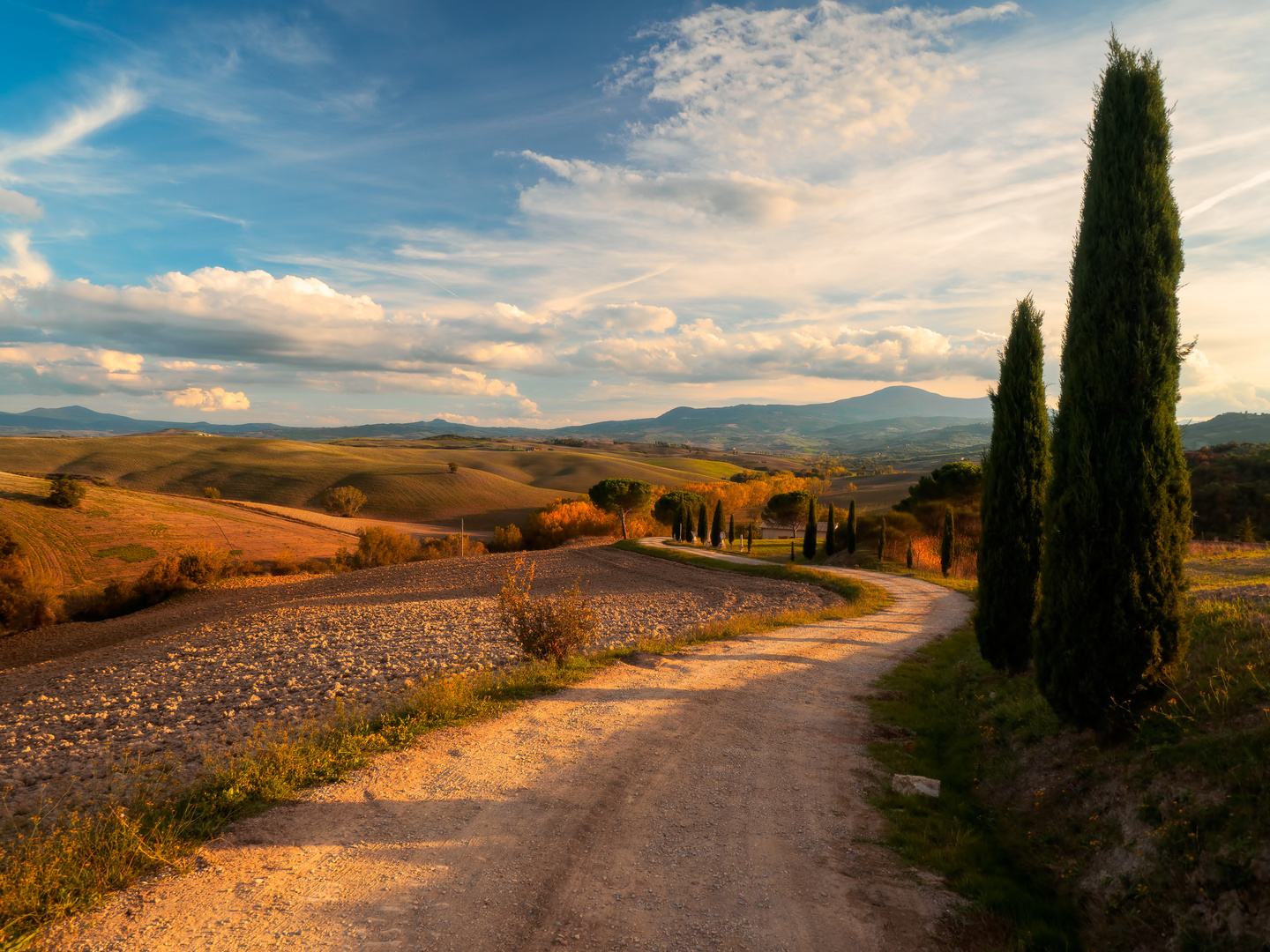 Autumn in val d'Orcia