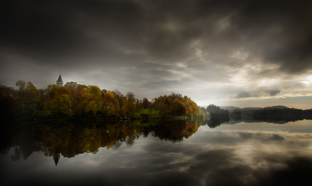 Autumn morning Gamlehaugen