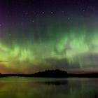 Autumn night over the sea