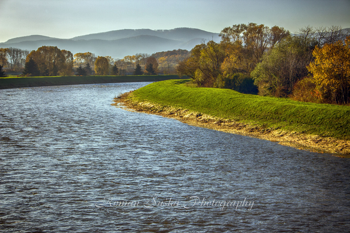 Autumn on the river Hron - SK