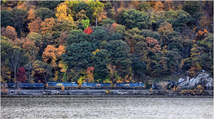 Autumn Rails along the Hudson