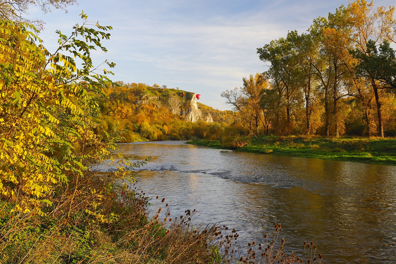 Autumn river Berounka