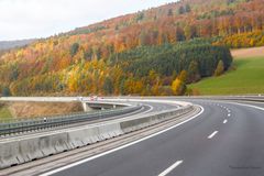 autumn road