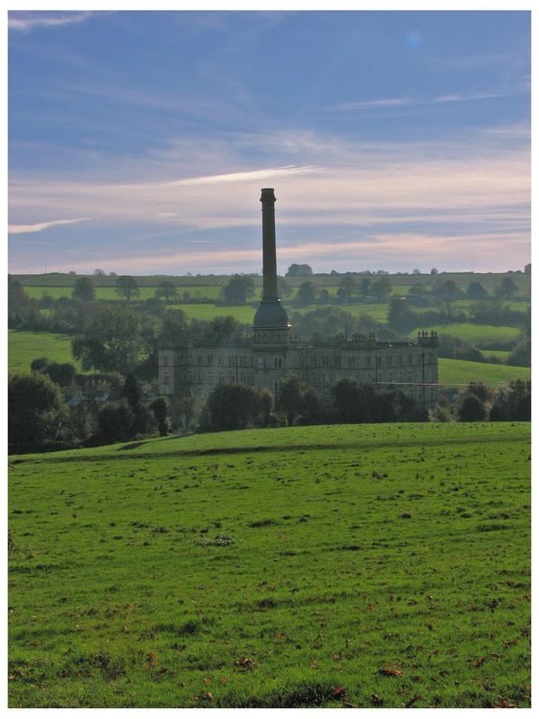 Autumn skies over the mill