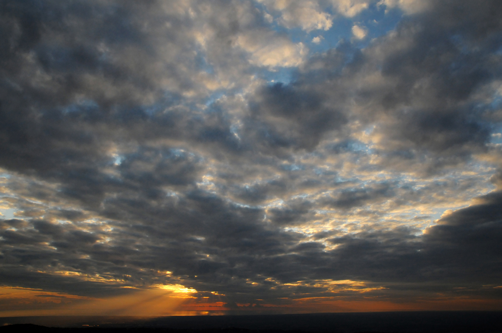 Autumn sunset