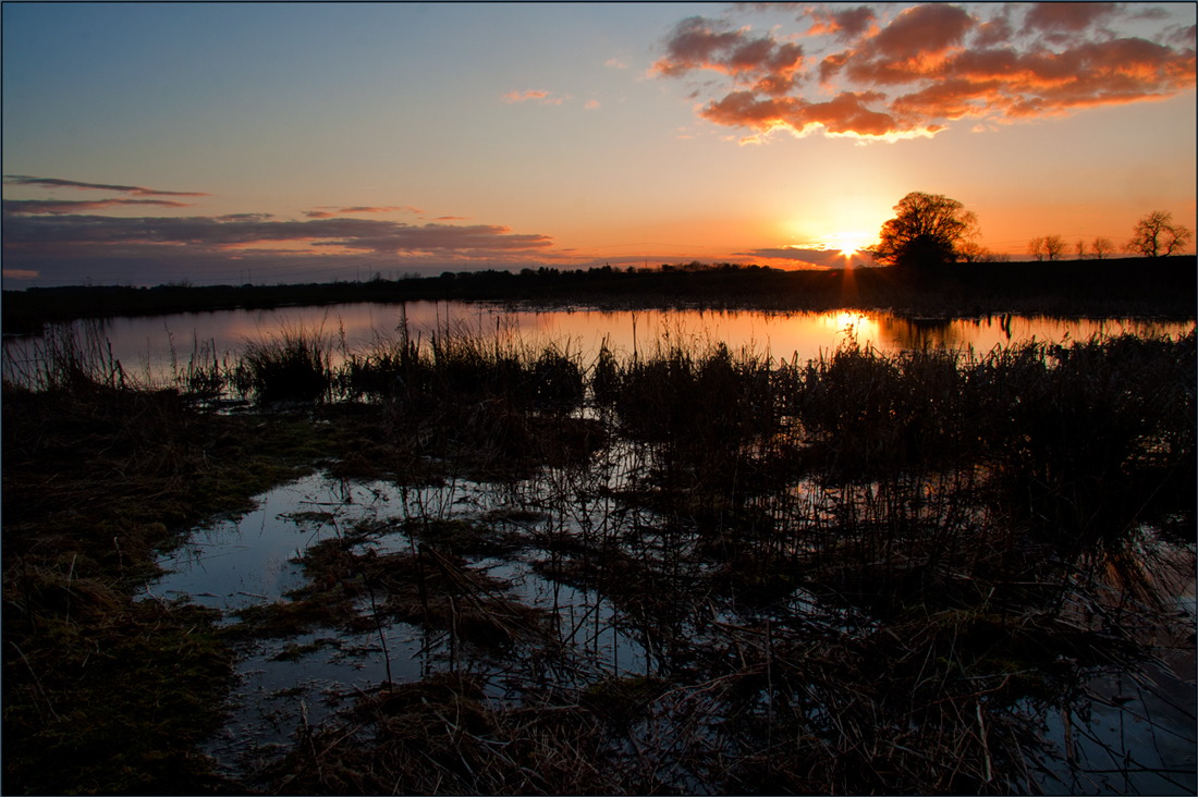 Autumn sunset