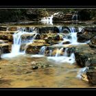 Autumn waterfall