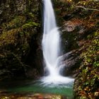 Autumn waterfall