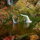 Autumn waterfall