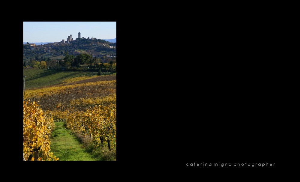 Autunno a an Gimignano