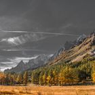 autunno ai piedi del Monte Bianco