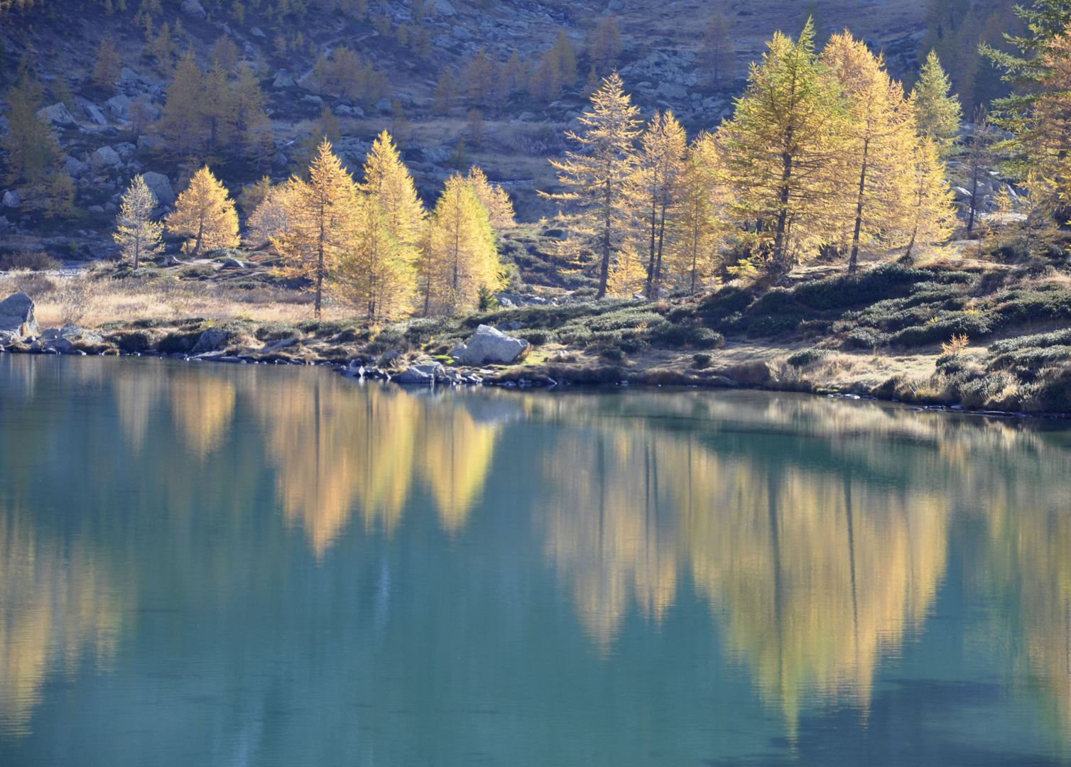 Autunno al Lago d'Arpy