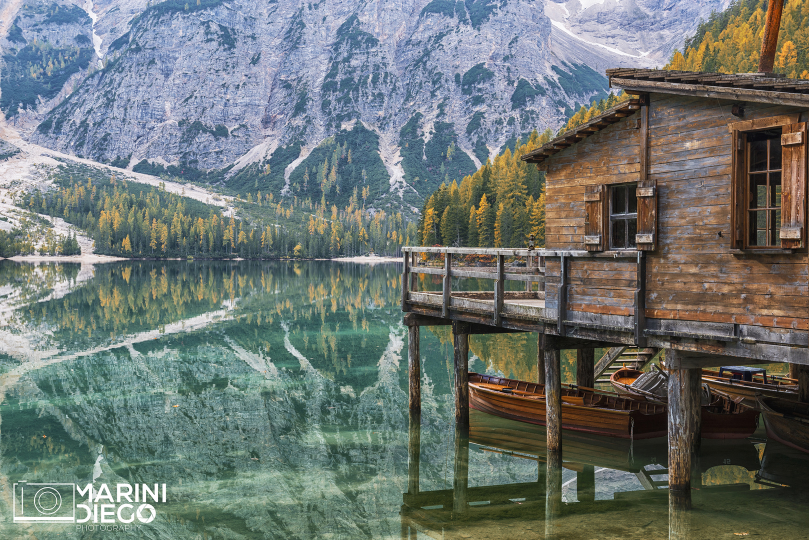 Autunno al lago di braies