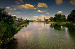 Autunno nel cielo, sull'Arno