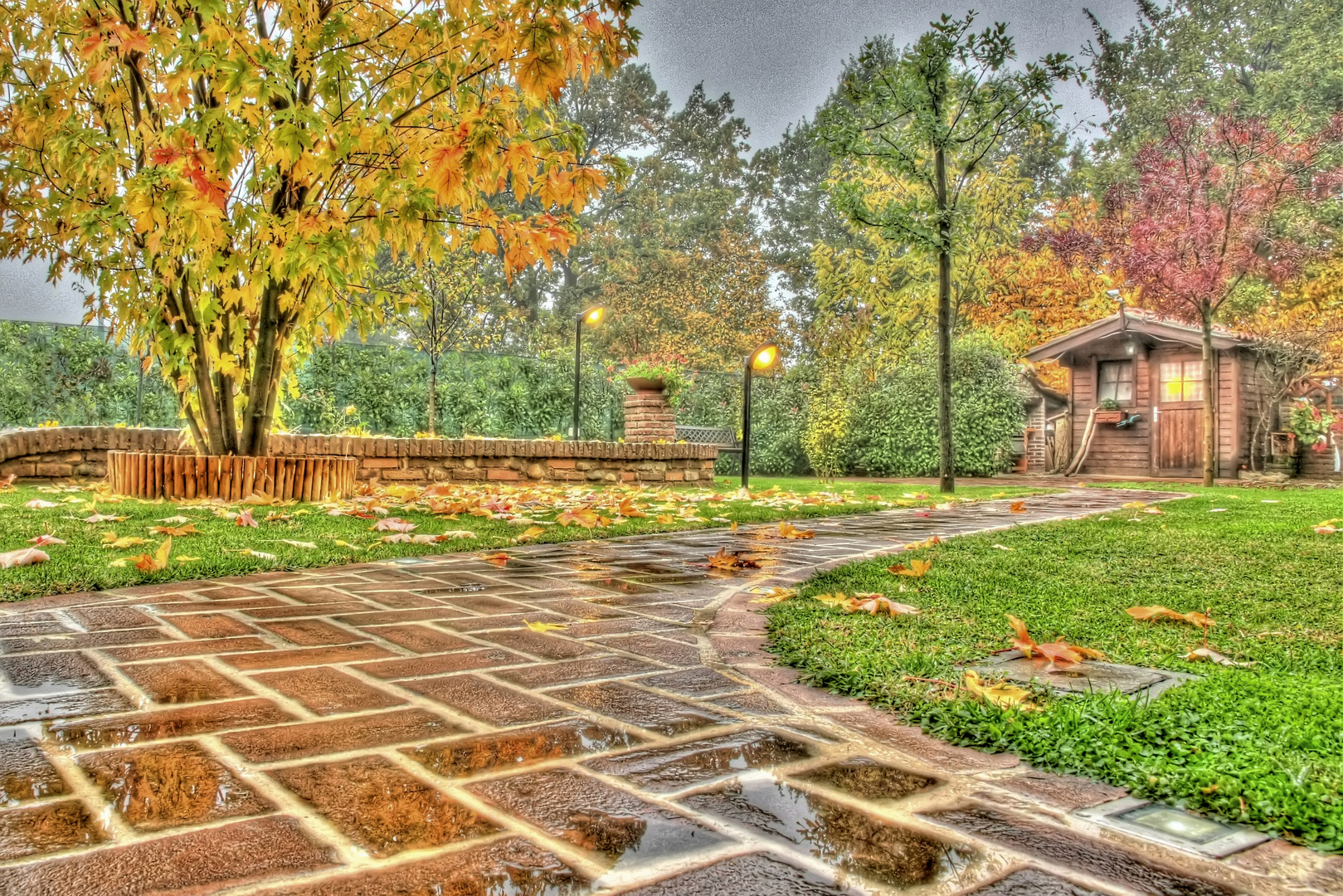 Autunno nel mio giardino