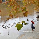 Autunno romano : "La piena del Tevere"