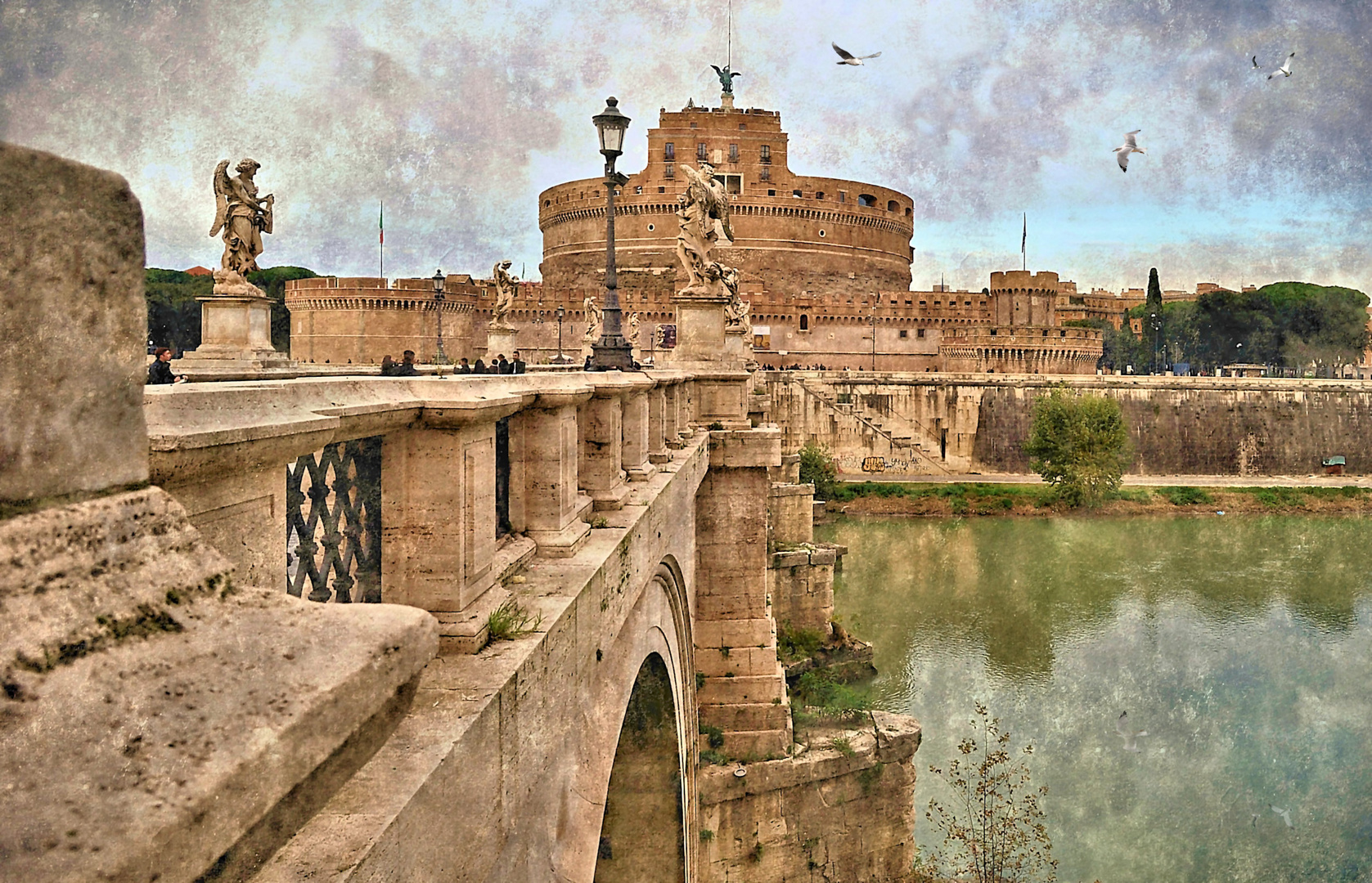 Autunno Romano: "Ponte Sant'Angelo"