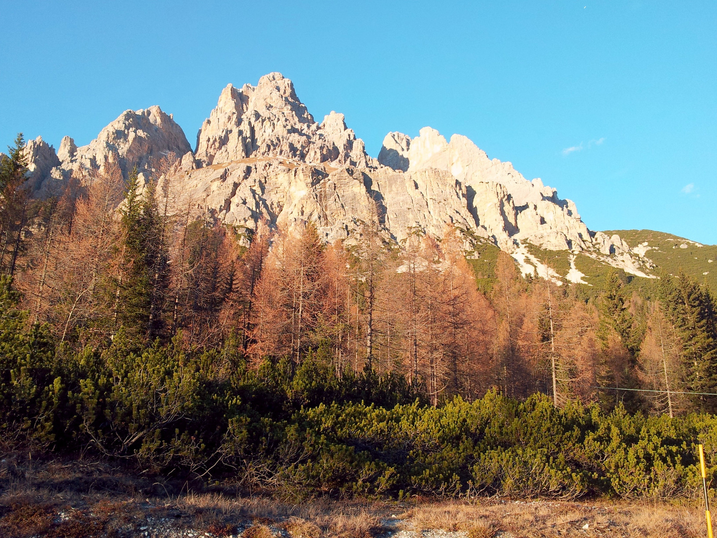 Autunno sul Cristallo