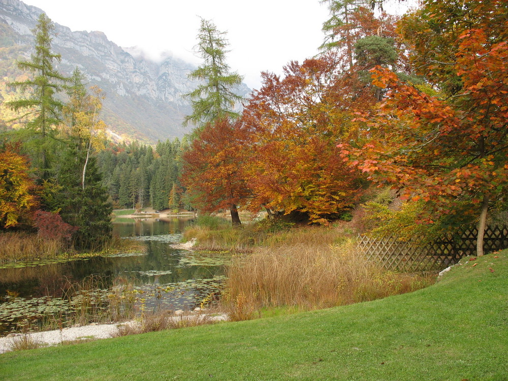 Autunno sul Lago di Cei (Trentino)