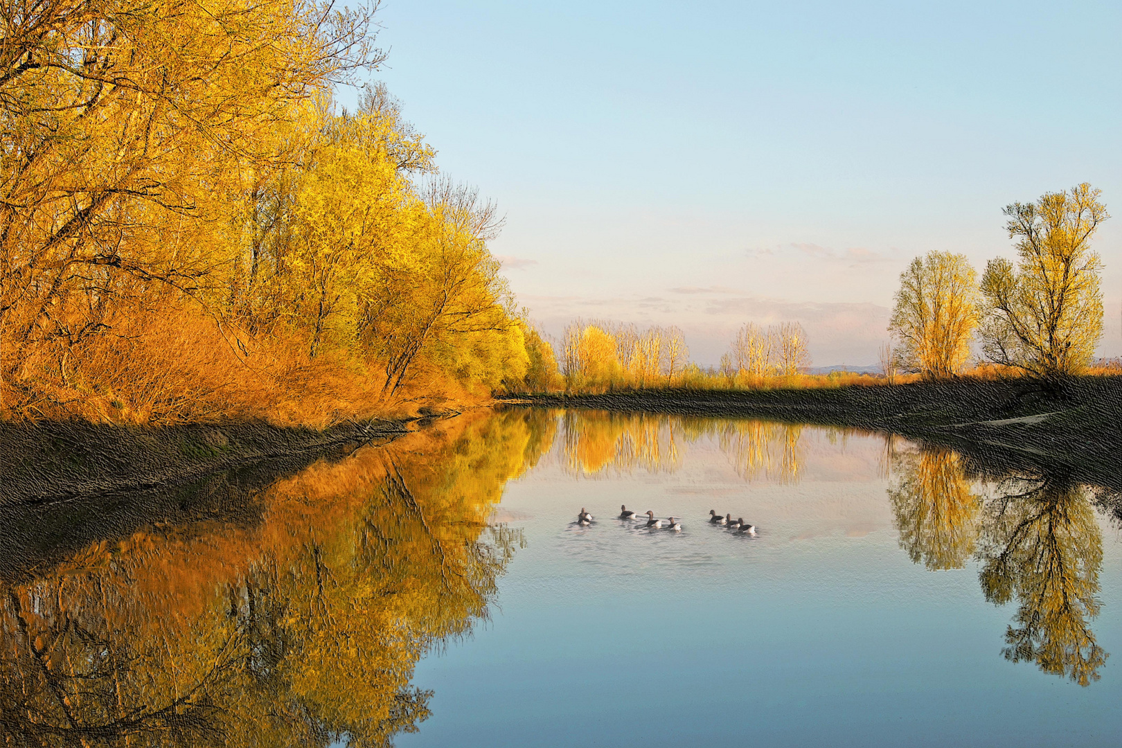 autunno sul Po