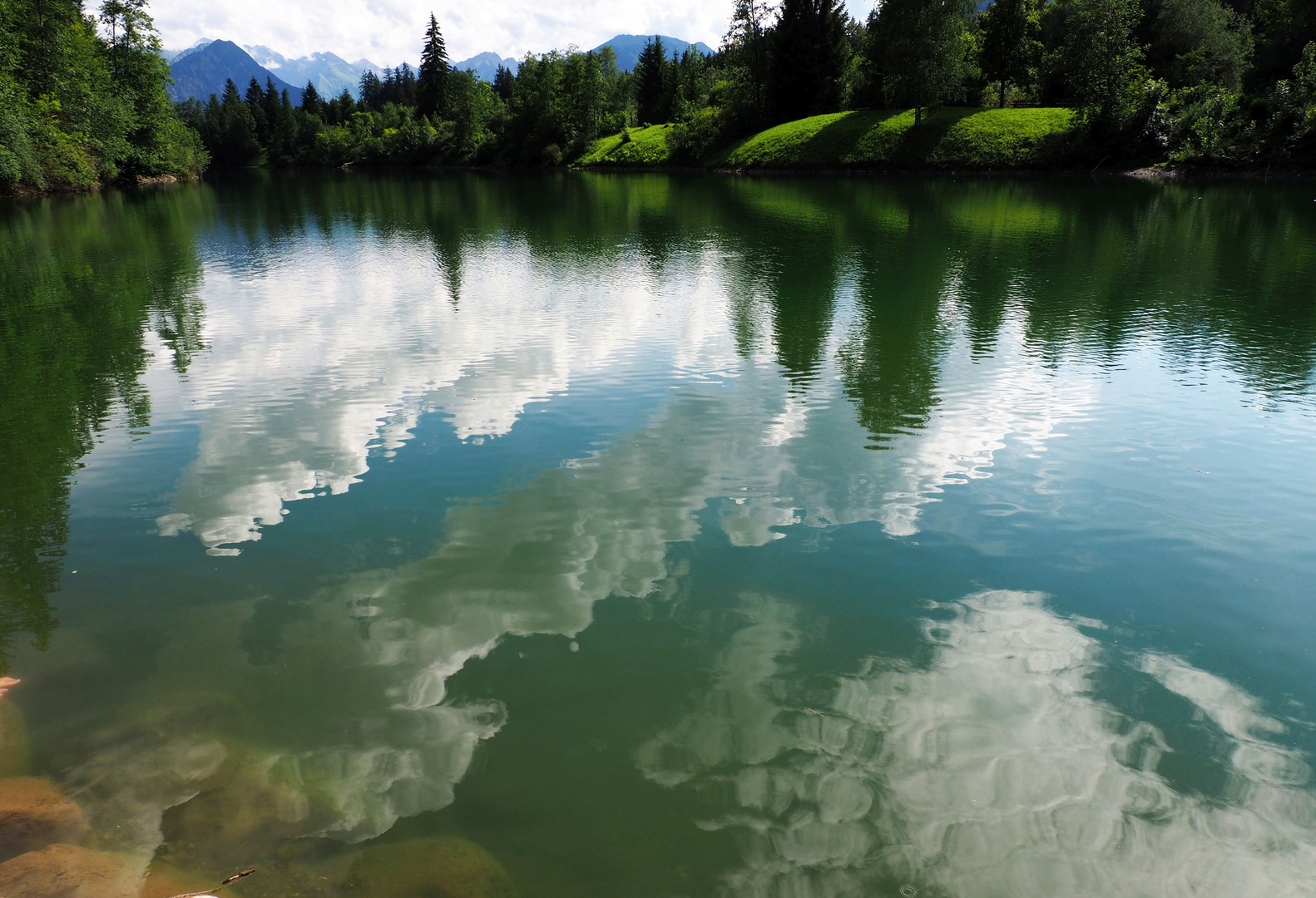 Auwaldsee bei Fischen (Oberallgäu)