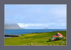 Aux abords du fjord Fáskrúðsfjörður