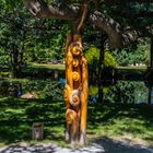 Auxilium Skulptur - Queenstown Gardens, Queenstown, NZ