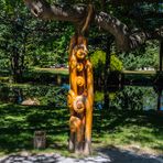 Auxilium Skulptur - Queenstown Gardens, Queenstown, NZ