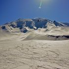 Avachinsky 2741m NordSeite mit Skiabfahrten