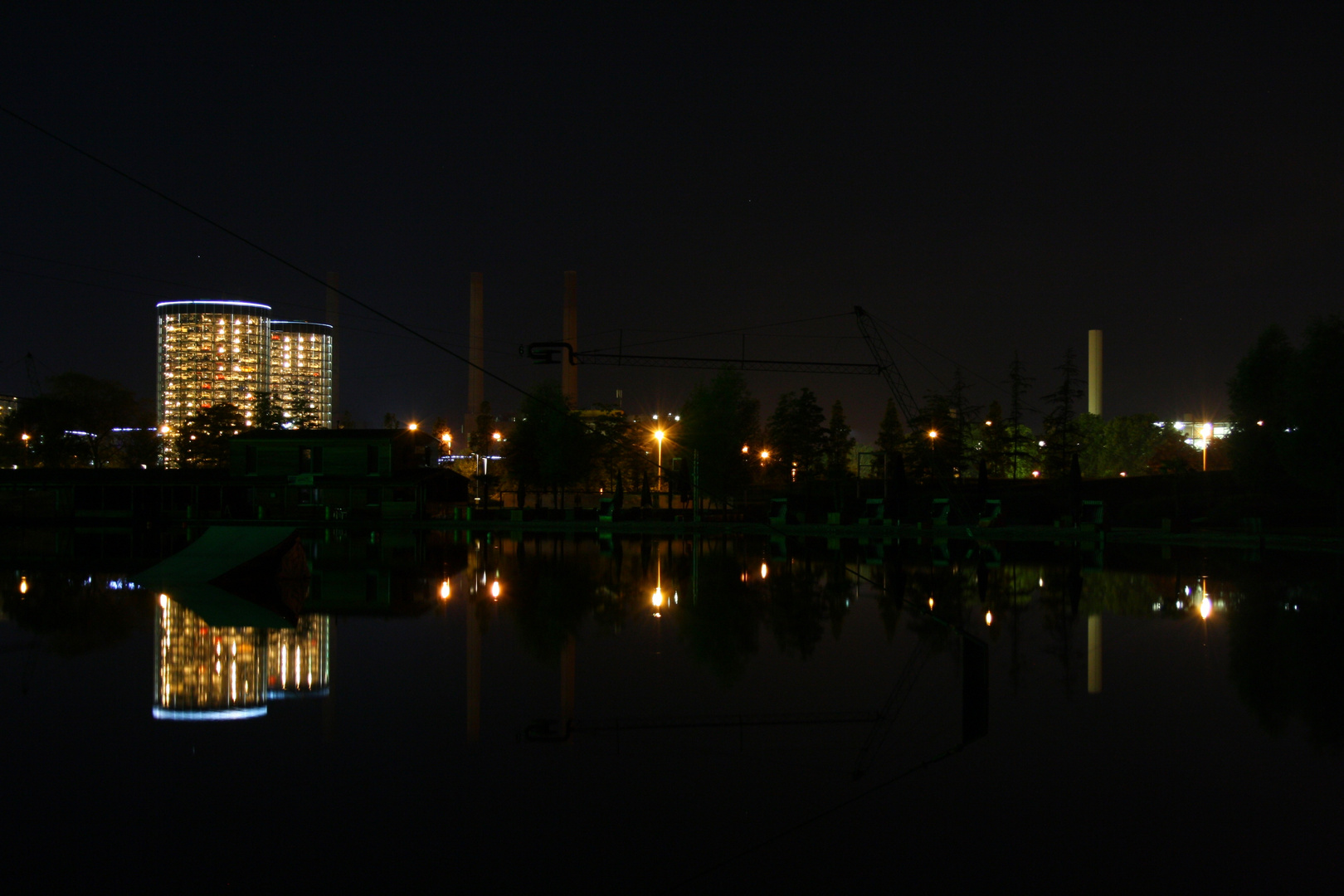 available light - Nachts im Allerpark