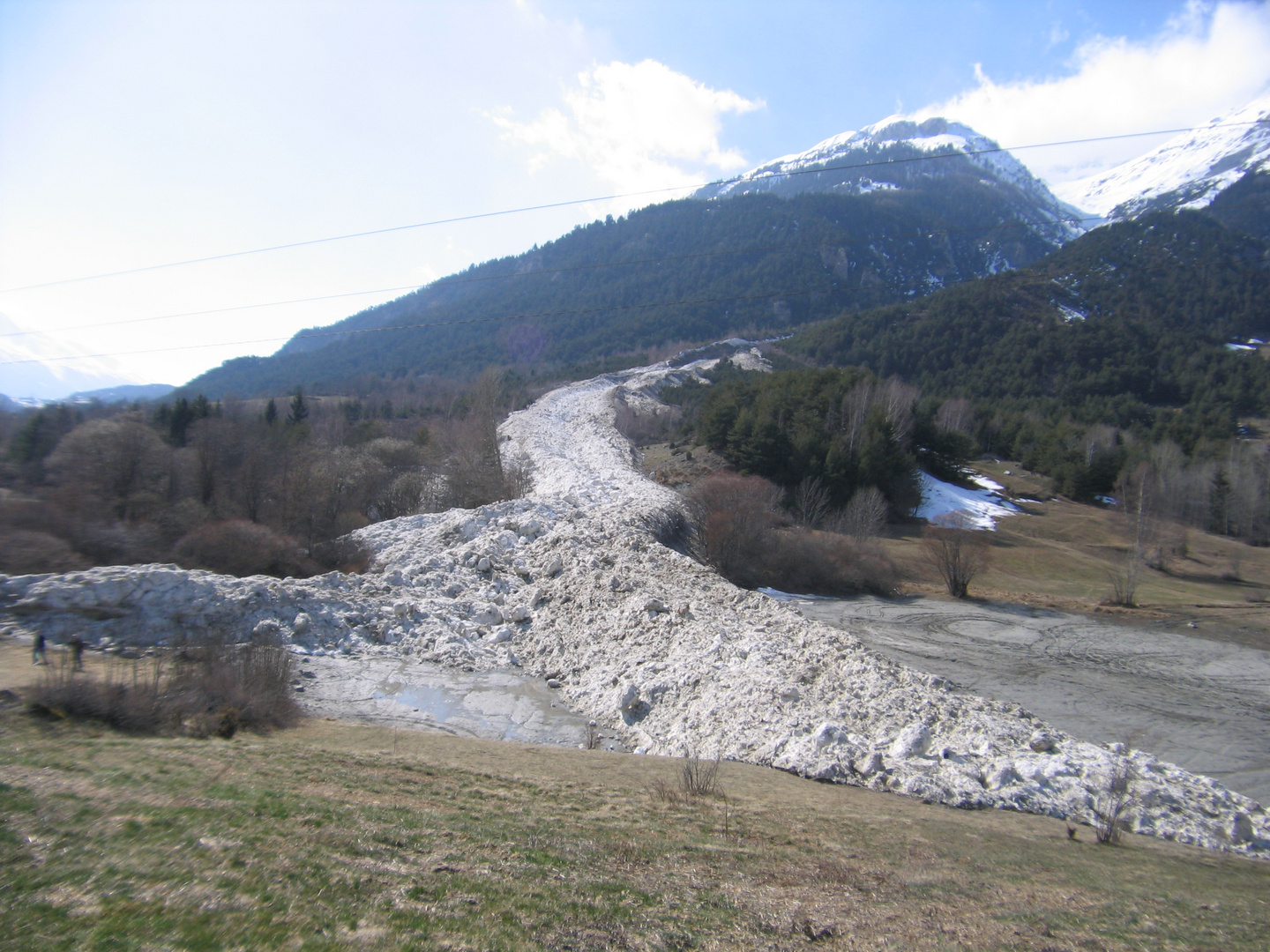 Avalanche à Solière-sardière (Mars 2007)