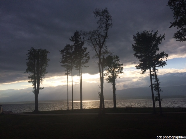 Avant l'orage - Chens-sur-Léman