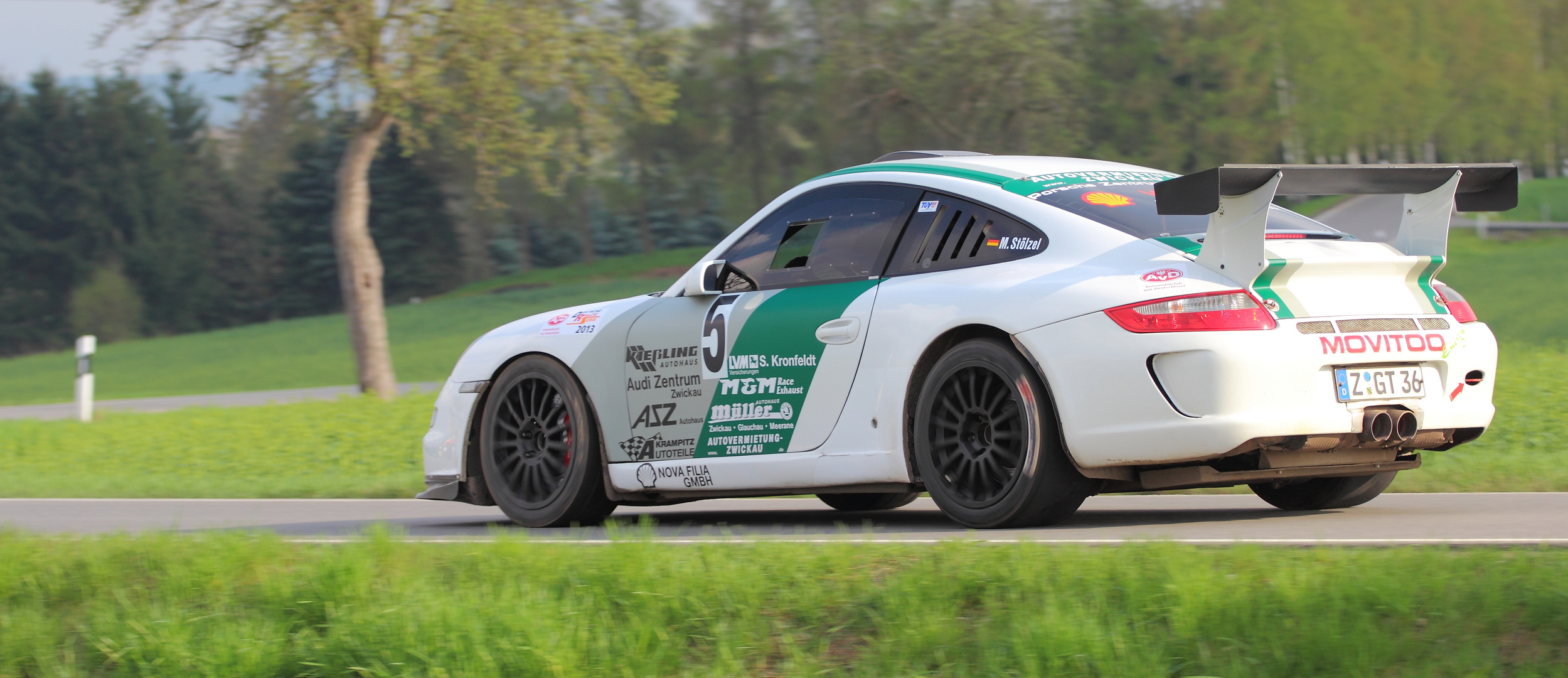 AvD Sachsen Rallye 2013 - Porsche 2