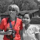 avec ma copine Birmane
