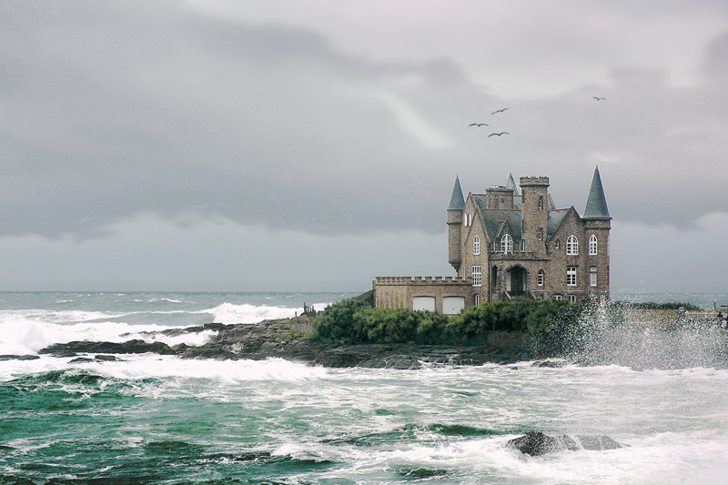 Avec vue sur mer.