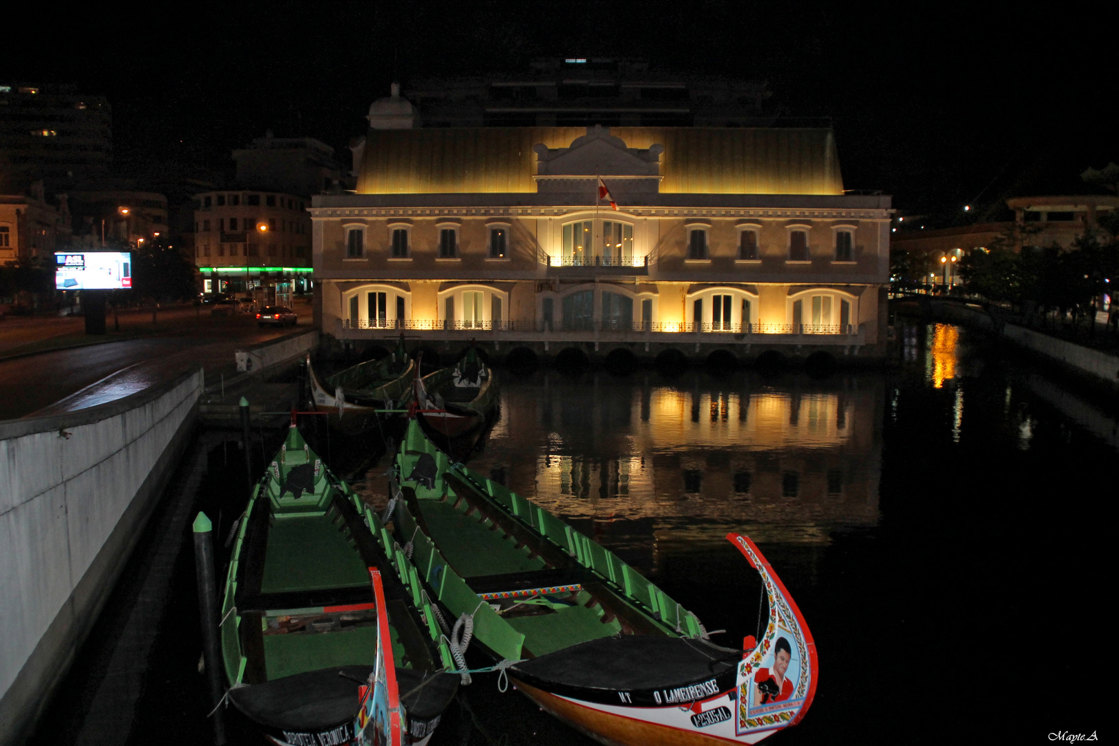 Aveiro y sus Gondolas....