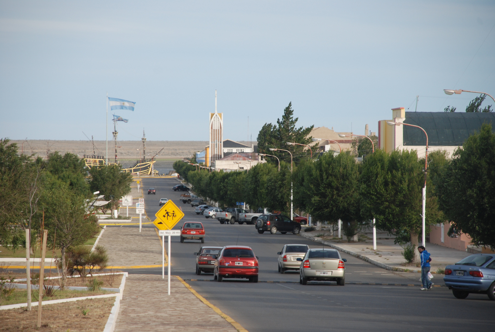 avenida colorida