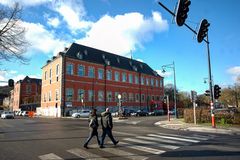 Avenue Baron Louis Huart - Parliament Building of the Walloon Provinces in Belgium