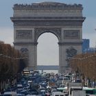 Avenue des Champs-Elysees & Arc de Triomphe