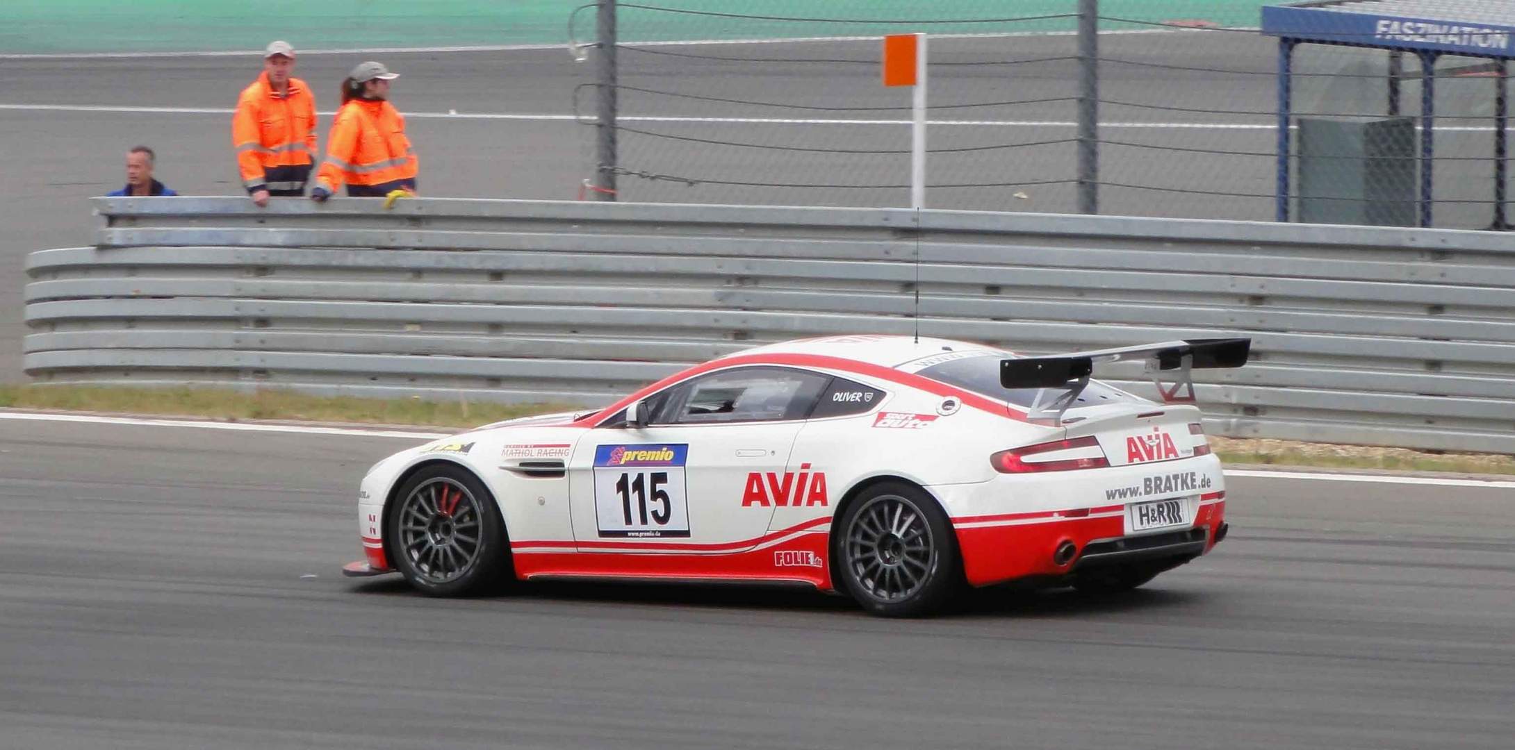 AVIA Racing Aston Martin V8 Vantage #115