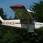 Aviat A-1B Husky Landeanflug segelflugplatz Esslingen