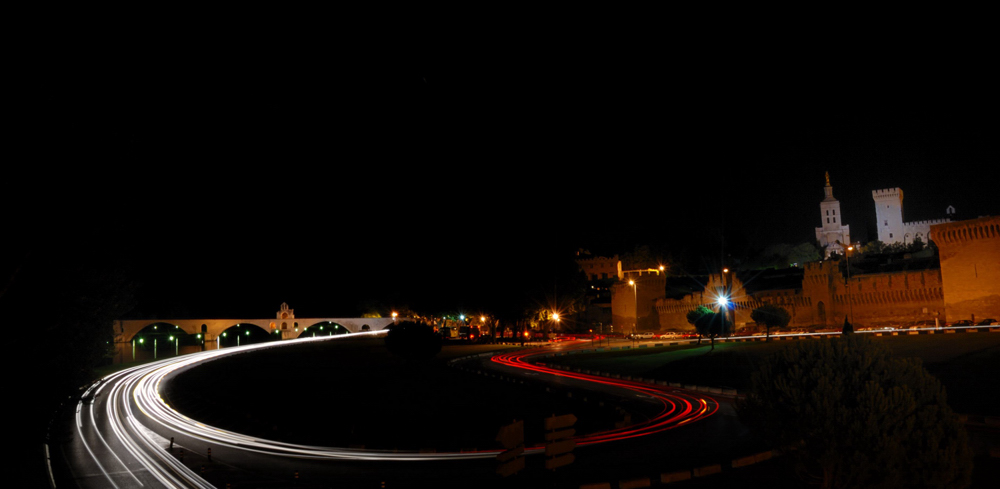 Avignon by night