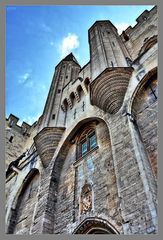 Avignon - Eingang zum Papstpalast
