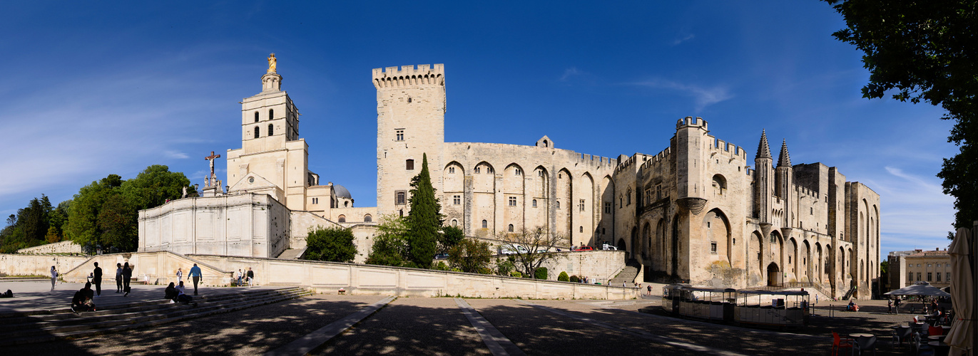 Avignon Papstpalast Pano