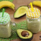 Avocado-Bananen Muntermacher Shake