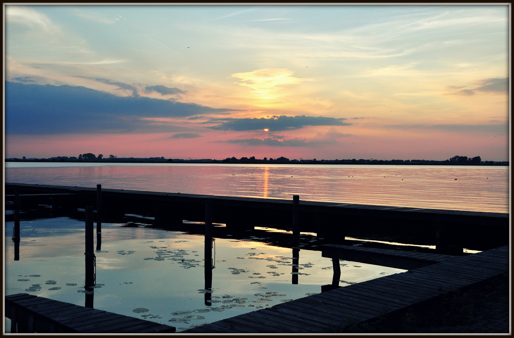 Avondrood Schildmeer