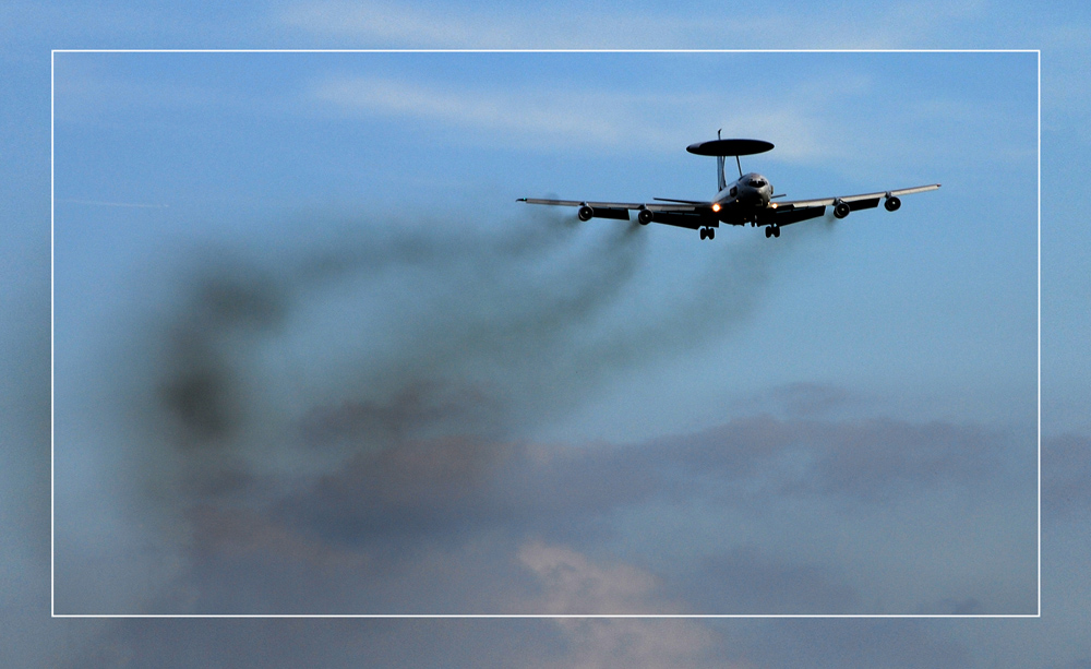 Awacs als Dreckschleuder