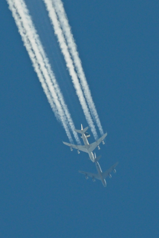 AWACS bei der Betankung